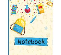 Composition Notebook: Cute School supplies for Note Taking | Wide Ruled | 7.5 x 9.25 | 100 Pages | For Kids of All Ages