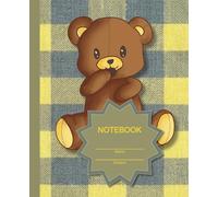 Composition Notebook: Cute Teddy Bear Notebook