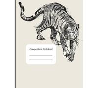 Composition Notebook for K-12 Schools with Tiger Mascot for students and teachers class notes: 8.5x11 College Ruled Notebook | 121 Pages | teacher ... elementary, middle school, and high school
