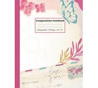 Composition Notebook: For School, College, Work, or Home. Beautiful Scrapbook-inspired Cover.