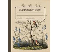 Composition Notebook for Student | College Ruled | School Notes | Journal | Intricate Bird Illustration | Gift for Student's: Intricate Bird Illustration Astatic College Ruled Notebook for Students