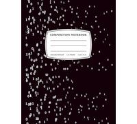 Composition Notebook for Students - College Ruled: Computer Science Aesthetic for Class Notes, Journal, Gift Giving