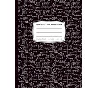 Composition Notebook for Students - College Ruled: Math Aesthetic for Class Notes, Journal, Gift Giving