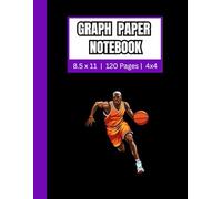 Composition Notebook Graph Paper Purple: Perfect for Graphing, Drawing, and Technical Work | 8.5 x 11 Inch | 21.59 x 27.94 cm | 120 Pages | 4x4 grid | School Supplies