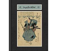 Composition Notebook: Large Blank College Ruled Lined Writing And Journaling Paper Book - Japanese 19th Century Samurai Art Graphic Design I