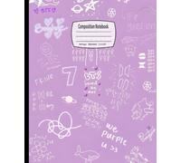 Composition Notebook: Pop Band, Wide Ruled, 7.5 x 9.25 inches, 100 Pages - Perfect for Music Lovers, Study Notes, and Creative Expression ( Notebook )