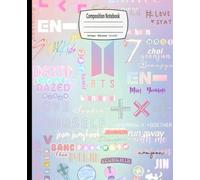 Composition Notebook: Pop Band, Wide Ruled, 7.5 x 9.25 inches, 100 Pages - Perfect for Music Lovers, Study Notes, and Creative Expression ( Notebook )