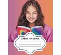 Composition Notebook: School Composition Book, College-Ruled with Margins, Manifestation Cover for Girls, Teens and Young Women, School Supplies, 160 pages, 7.5" x 9.25"