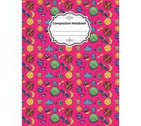Composition Notebook: Space Astronaut Composition Notebook,Wide Ruled Lines - Good For Kindergarden,Grades K-2,School Exercise,Use For Pre-School Home-School Blank Worksheet