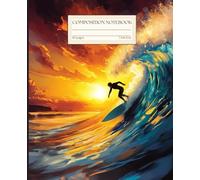 Composition Notebook - Surf's Up!: Surf-Inspired Notebook for Students, Writers, and Beach Lovers - Ride the Creative Wave!