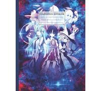 Composition NoteBook : Touhou 23 | 8.5 x 11 In | 110 Pages Funny Love Halloween Horror Themed Universe Galaxy Planet For Children Adults Witch, Unique College Ruled Aesthetic Gift