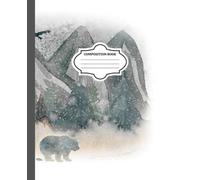 Composition Notebook: Watercolor with Polar Bear