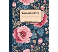 Composition Notebook:: Wide Ruled, 200 Pages (100 Sheets), 7.5 x 9.75 in Standard size, Date Writing on Corner for Kids, Teens and Adults.