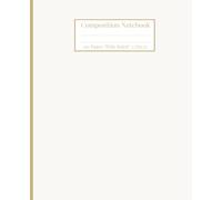 Composition Notebook: Wide Ruled Pages for School or Study,Teens, & Women, 110 Pages 7.5X9.25 Inches