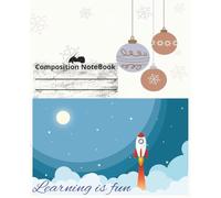 Composition Notebook, Wide Ruled Paper, 7.5" x 9.25", Stylish Cover, 150 pages: For School, Work & Journaling