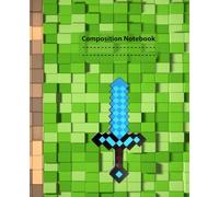 composition notebook: Wide Rules - 7.5 X 9.25 100 Pages Video Game Theme, For Writing, Perfect Gift for. Kids, Office Supplies, School .