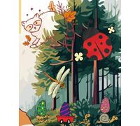 Composition Notebook with forest and animal themes: Journal ideal for school or work and for nature lovers