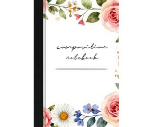 Composition Notebook Wrap Me Up With Flowers