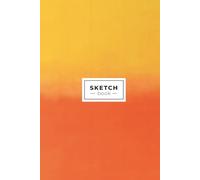 Composition Sketchbook abstract painting yellow and orange 6x9: Blank Pages | Journal For School, College, Office, Work, Home & Office, art | Write your notes.