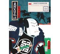 Composition Sketchbook Japan 8.5x11: Vintage Japanese Illustration | Blank Pages | Journal For School, College, Office, Work, Home & Office, art | Write your notes.