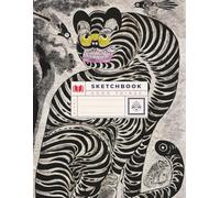 Composition Sketchbook Japanese Creatures 8.5x11: Vintage Japanese Illustration | Blank Pages | Journal For School, College, Office, Work, Home & Office, art | Write your notes.