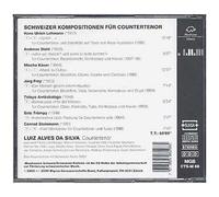 Compositions Contemporaines Pour Contreténor De Hans Lehmann, Andreas Stahl, Mischa Käser, Jürg Frey, Pelayo Arrizabalaga, Balz Trümpy, Conrad Steinmann