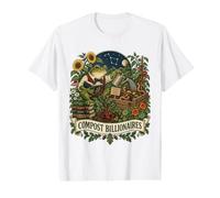 Compost Amusant pour jardiner Grenouille Potager T-Shirt Graphique avec Valeur