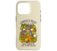 Compost de Jardinage Amusant La Vie après la Mort Squelette Jardinier Coque pour iPhone 16 Pro