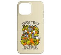 Compost de Jardinage Amusant La Vie après la Mort Squelette Jardinier Coque pour iPhone 16 Pro Max