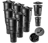 Compost de lit KADAX, composteur de jardin souterrain en plastique noir