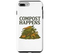 Compost Happens Funny Garden Pile Durabilité Coque pour iPhone 7 Plus/8 Plus