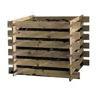 Compost Kit en Bois 100x100x70cm Composteur