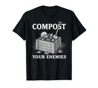 Compost Your Enemies Graphique Humoristique de Jardinage pour Halloween T-Shirt