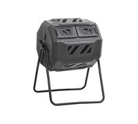 vidaXL Bac à compost de jardin Noir 73x64x95 cm 160 L 152232