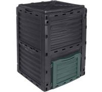 Linxor - Composteur, bac, Poubelle à Compost de Jardin - 300 L - 2 Coloris