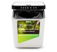 Composteur Cuisine - Nutrichef - Blanc - 3 L Gris G