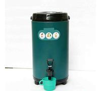 Composteur de Cuisine 12 L, Seau à Compost d'intérieur avec Couvercle et poignée, récipient à Compost avec gobelet en Plastique, Grand composteur pour Plan de Travail (Vert)