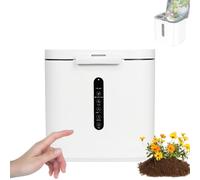 Composteur de Cuisine électrique, bac à Compost Intelligent avec Fonction autonettoyante, Seau de 3,8 L avec Affichage LED, sans Odeur, transforme Les déchets Alimentaires en Engrais
