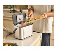 Composteur de cuisine - JOSEPH JOSEPH - 4L - Inox - Amovible - Anti-odeurs