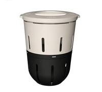 Composteur de ferme, capacité de 12,5 l, pour l'extérieur - Bac à compost de jardin - Pour jardiniers, propriétaires de maison, autosuffisants, débutants, projets scolaires, fermes