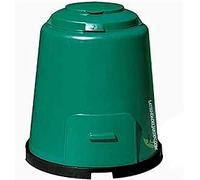 Composteur de jardin 280 litres 80 x 80 x 89 cm. Rempli d'une seule main à travers le double couvercle, facile et pratique.