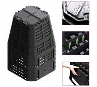 Composteur de Jardin 740 L Bac à Compost Compostage Déchets Cuisine vidaXL