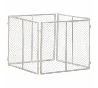 vidaXL Composteur de jardin 85x85x70 cm Fer galvanisé