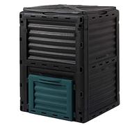 Composteur de jardin de 300 litres - Bac à compost écologique - Convertisseur de compost pour recyclage du sol - Rangement extérieur - Boîte de compostage pour déchets d'herbe