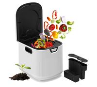 Composteur de Jardin Électrique, Poubelle à Compost 3.3 L, Composteur de Cuisine avec 3 Modes, Recyclage Organique