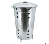 Composteur de jardin en métal galvanisé 90 L