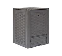 vidaXL Composteur de jardin Marron 60 x 60 x 83 cm 300 L