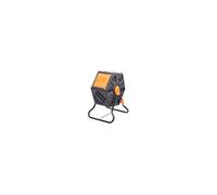 VEVOR Composteur de jardin – Bac à compost rotatif 70 L – PP/acier sans BPA, 360° noir