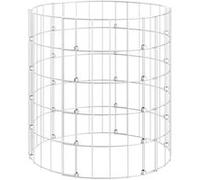 Vidaxl Composteur De Jardin Ã50x50 Cm Acier Galvanisã©