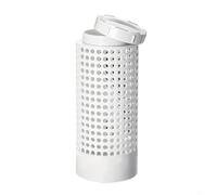 Composteur de lit pour le compostage de vers, composteur de vers, bac à compost, composteur rapide, mini composteur, tube de composteur d'insectes en PVC avec couvercle (1 pièce)